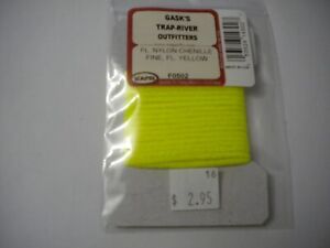 11 Pkgs Rayon Chenille in 3 Sizes-see Details Fly Tying Materials