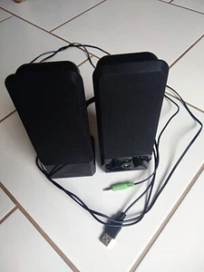 SPEEDLINK EVENT Stereo Speakers, schwarze Lautsprecher Boxen, USB - Bild 1 von 5