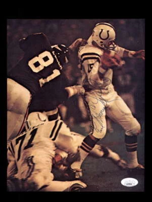 Carl Eller Earl Morrall JSA Autograph 8x10 Signed Vintage Photo - Image 1 of 3