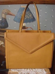 NWT ISAAC MIZRAHI DARCY TAN GENUINE PEBBLED & LIZARD LEATHER FLAP SATCHEL ~$248 - Picture 1 of 12