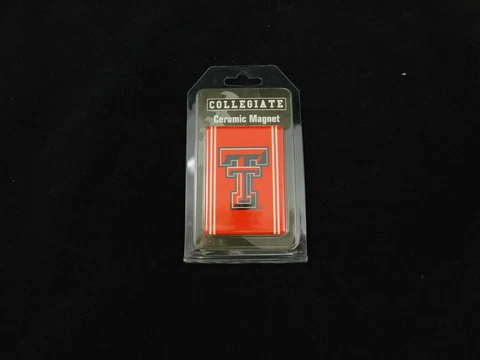Texas Tech Red Raiders Team 2”x 3”  Ceramic Magnet Football Cover