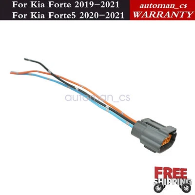 Conector delantero derecho o derecho apto para Kia Forte 2019-2021 de toma de señal de giro Foto 1 de 4