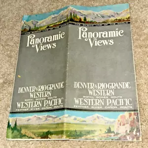Brochure DENVER & RIO GRANDE WESTERN, VEDUTE PANORAMICHE - Foto 1 di 12