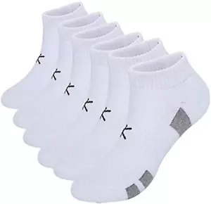 Women'S 6 Pairs Thick Cotton Cushioned Low Cut Ankle Athletic Socks Air-Cross - Picture 1 of 6