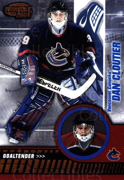 2003-04 Pacific Invincible Hobby #94 Dan Cloutier - Image 1 of 1