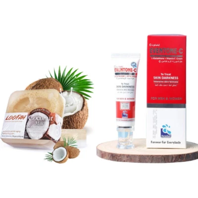 Pharmahealth Eventone-C + Coconut Milk Soap Skin Whitening Cream by Pharmahealth