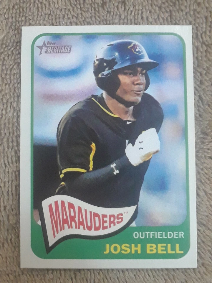 2014 Topps Heritage Josh Bell #41 RC Pittsburgh Pirates Rookie MVP ????? - Image 1 of 1