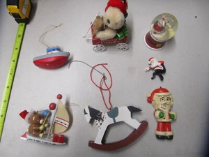 Lotto Natalizio 7 Pezzi Ornamenti Altri Articoli - Foto 1 di 9