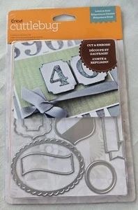Provo Craft Cuttlebug Cut & Emboss Die LABELS & SUCH 10 Dies #2002344 - Picture 1 of 3