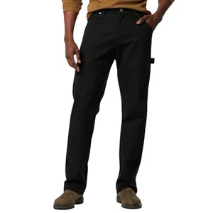 Men’s Levi Strauss Signature Black Carpenter Denim Jeans Size 34X30 Workwear NWT - Picture 1 of 6