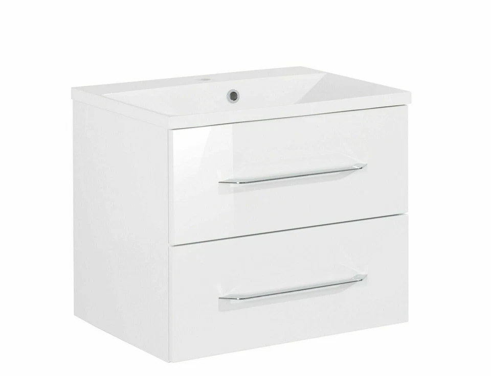 Fackelmann B.CLEVER Waschtisch Set 60cm - Weiß (82903)
