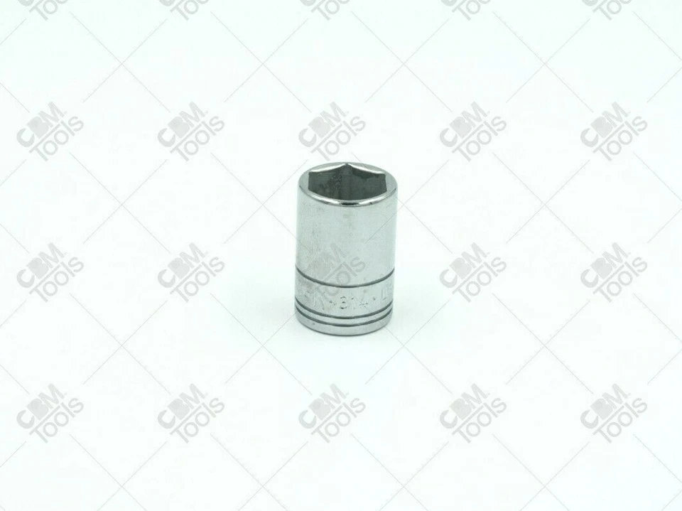 SK Hand Tools 314 3/8" Dr. 14mm 6pt Standard Metric Chrome Socket - Image 1 of 1