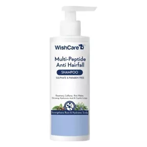 WishCare Multi Peptide Anti Hairfall Shampoo – Paraben & Sulphate Free Shampoo - Picture 1 of 5