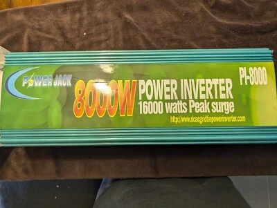 Power Jack power inverter PI-8000, 8000 watts for solar and off grid living. - Image 1 of 4