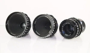 Soviet lens MIR 11 (2/12.5) VEGA 7(2/20) VEGA 9 (2,1/50) for camera Krasnogorsk - Picture 1 of 6