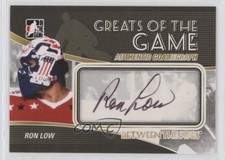 2010-11 ITG Between the Pipes GoalieGraphs Ron Low #A-RLO Auto