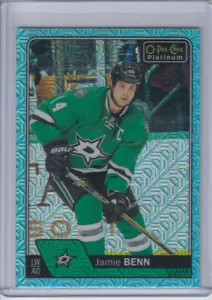 16/17 OPC Platinum Dallas Stars Jamie Benn Ice Blue Traxx card #75 - Picture 1 of 2
