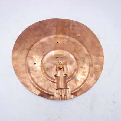 Blackburn GP-110 Copper Ground Plate 10" Dia #14 Sol. to 4 Str. AWG Mechanical - Image 1 of 4