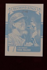 2016 Donruss Diamond Kings TEST PROOF Todd Frazier 17/49 Reds