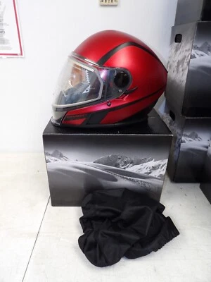 Ski-Doo Oxygen SE Helmets 9290271217 Lava Red XL - Image 1 of 4