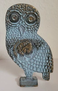 MCM Owl Sculpture Greek - Picture 1 of 4