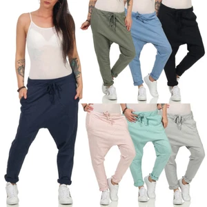 Dame Hose Jogginghose Fitness Sporthose Stretch Leggings Pants Sommer Jeggins - Bild 1 von 23