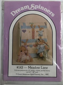Easter Sewing Craft Quilt Pattern ~ Stuffed Bunny Clothes~ Dream Spinners~ Quilt - Picture 1 of 2