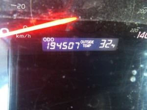 Used Speedometer Gauge fits: 2007 Toyota Camry cluster MPH VIN E 5th digit 2.4L - Picture 1 of 2
