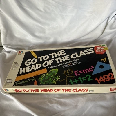 1985 Vintage Go To The Head Of The Class Game by Hasbro Ages 8 To Adult Complete - Image 1 of 4
