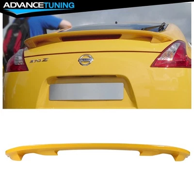 For 09-21 Nissan 370Z Coupe Z34 OE Style Trunk Spoiler Wing Painted #EAC Yellow Foto 1 de 4