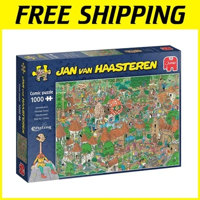 Rompecabezas ecológico de 1000 piezas - Bosque de cuento de hadas Foto 1 de 4