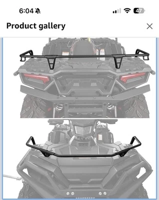 Polaris 2882022 Ultimate Series 4" extensor de rack frontal 850 S Sportsman 1000 XP - Imagem 1 de 4