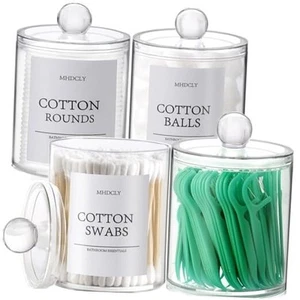 Bathroom Organizers and Storage,4 Pack Bathroom Accessories,Bathroom  - Picture 1 of 8