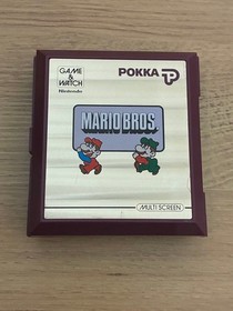 Nintendo Game & Watch MARIO BROS.POKKA Edition