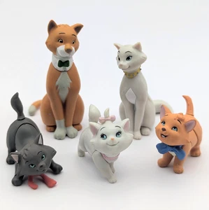 The Aristocats Mini Figures Set of 5 Choco Egg Tomy Super Rare New - Picture 1 of 10