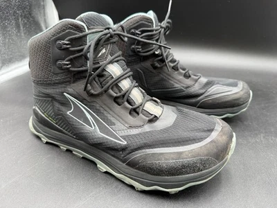 Altra Lone Peak All Weather WTHR Mid Women's 10.5 Black Waterproof Hiking Shoes - Image 1 of 4