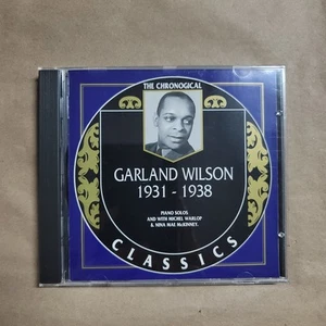 Garland Wilson 1931-1938 Chronological Classics Jazz CD 1995 Import - Picture 1 of 3