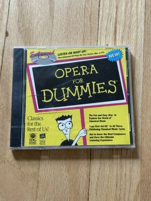 Opera for Dummies (Enhanced CD, EMI Music Distribution) Brand New Foto 1 de 2