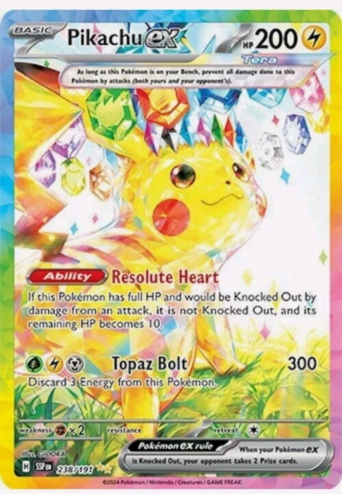 Pokémon TCG Scarlet & Violet Surging Sparks /191 Base Holo Reverse Choose Pick - Image 1 of 1
