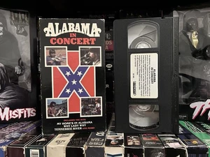 Alabama In Concert VHS Tape 1991 Vintage Music TN River 90s Hits Video HTF - Picture 1 of 5