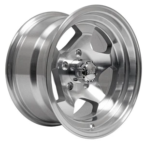 Ultra Wheel 50/51 15x8 5x4 3/4 Alum 1-piece Silver Gloss Pair Wheels 50-5861K - Picture 1 of 3