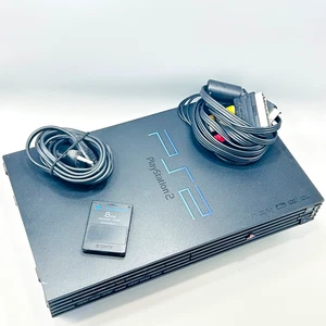CONSOLE PS2 FAT💎PLAYSTATION 2 SCPH-50004 +MEMORY CARD E CAVI TESTATA SPED 24H🎁 - Foto 1 di 5