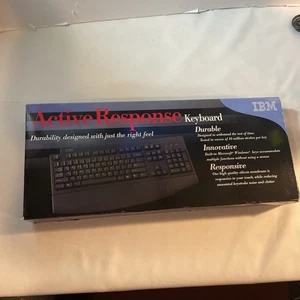 IBM 09N5544 Active Response Keyboard Rugged W 10 Mil Strokes Tested/ Key PS2 NIB - Picture 1 of 5