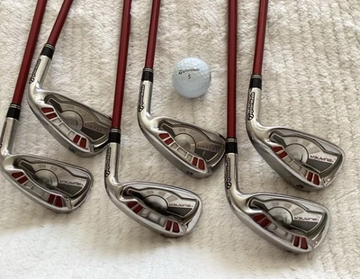 Taylermade мужской горелки железа набор #5,6,7,8,9, P (комплект из 6) R Flex 55 графит RH - Изображение 1 из 4