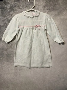 Vintage Toddler Baby Girl Nightgown Nightie Pajamas Size 2T Allison Ann - Picture 1 of 11