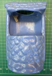 Vintage Niloak Pottery Wishing Well Planter 8.25 Inches Tall - Picture 1 of 5