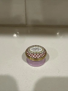 Halcyon Days Enamels "Happiness" Trinket Box - Picture 1 of 4
