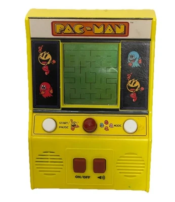 1970 Vintage PAC MAN Bandai Hand Held Yellow Video Game WORKS Batteries Included - Image 1 of 4