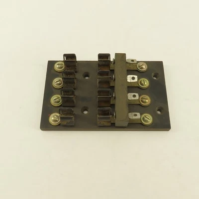 Eaton 3839 Fuse Block Holder 4 Pole 银色 — 第 1/4 张图片