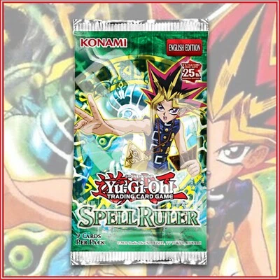 YuGiOh SPELL RULER BOOSTER (9 Cards) SRL FACTORY SEALED🔥 - Image 1 of 2